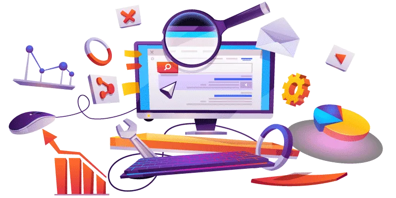 Web Design Illustration